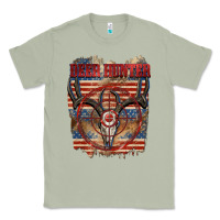 Matcha Deer hunter 4th of july Classic Tee - CowGirlArtShop