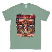 Sage Deer hunter 4th of july Classic Tee - CowGirlArtShop