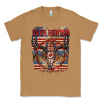 Toasted Coconut Deer hunter 4th of july Classic Tee - CowGirlArtShop
