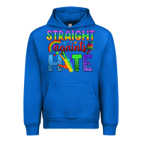 Cobalt Straight Againts Hate Urban Hoodie - BundleAndBundleShop