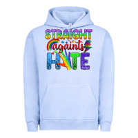 Pigment Grape Ice Straight Againts Hate Urban Hoodie - BundleAndBundleShop