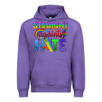 Tulip Straight Againts Hate Urban Hoodie - BundleAndBundleShop