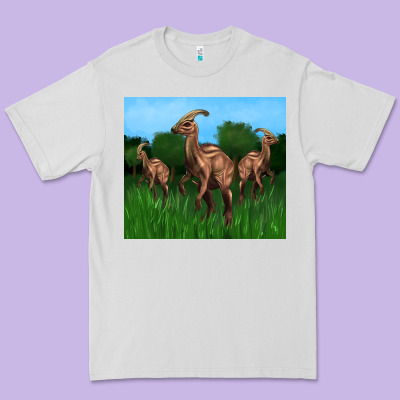 Parasaurolophus Premium Tee Designed By Artiststas