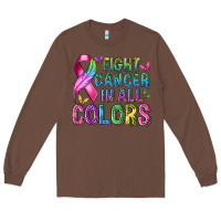 Chestnut fight cancer in all colors Long Sleeve Tee - texasbilliewilder