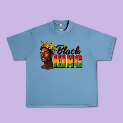 Urban Heavy Tee afro man black king