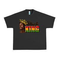 Pigment Black afro man black king Urban Heavy Tee - texasbilliewilder