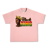 Salmon afro man black king Urban Heavy Tee - texasbilliewilder