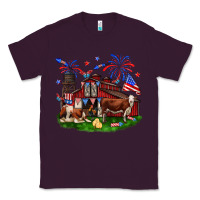 Plum Barn farm animals 4th of July Classic Tee - Neo Western