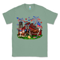 Sage Barn farm animals 4th of July Classic Tee - Neo Western