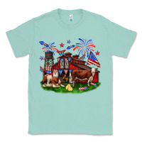 Seafoam Barn farm animals 4th of July Classic Tee - Neo Western