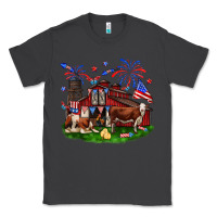Smoke Barn farm animals 4th of July Classic Tee - Neo Western
