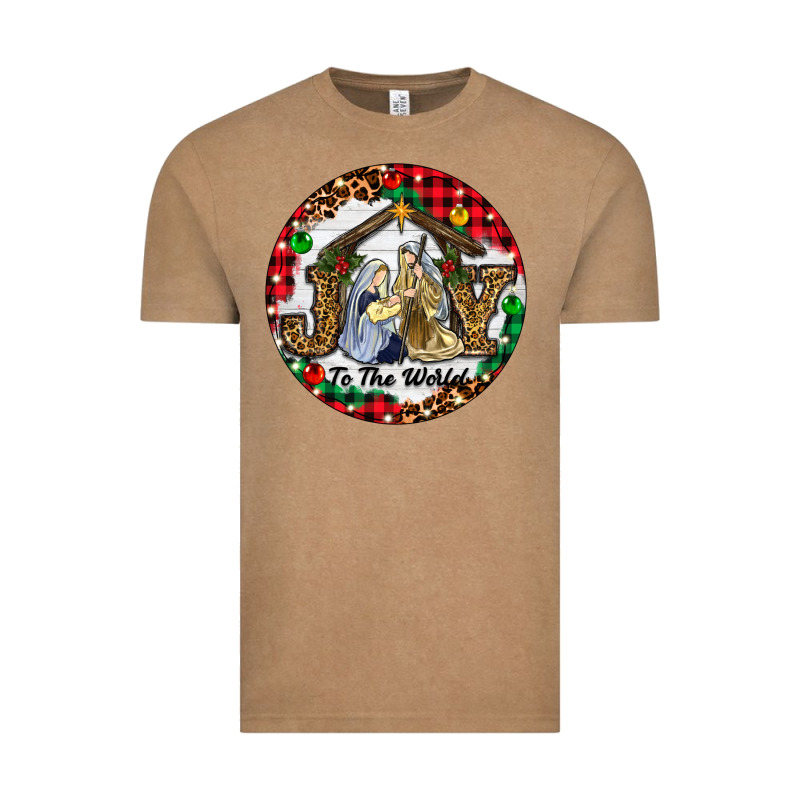 Christmas Joy To The World Vintage Tee by RanaPortraitStore | Teevron