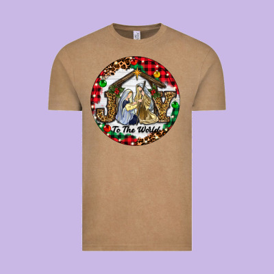 Vintage Tee Christmas Joy To The World