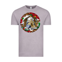 Vintage Zinc Christmas Joy To The World Vintage Tee - RanaPortraitStore