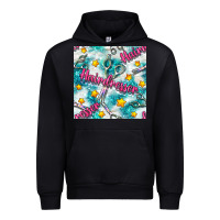 Black Hairdresser Scissor And Stars With Glitter Seamless Pattern Bbs Urban Hoodie - BundleAndBundleShop