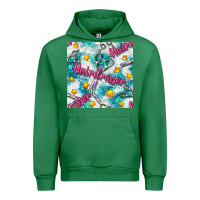 Emerald Hairdresser Scissor And Stars With Glitter Seamless Pattern Bbs Urban Hoodie - BundleAndBundleShop
