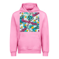 Fuchsia Pink Hairdresser Scissor And Stars With Glitter Seamless Pattern Bbs Urban Hoodie - BundleAndBundleShop