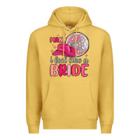 Antique Gold man i feel like a bride Premium Hoodie - MaliasSmallBusiness