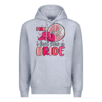 Heather Grey man i feel like a bride Premium Hoodie - MaliasSmallBusiness