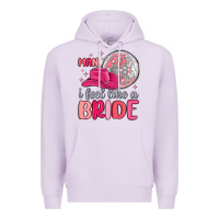 Lilac man i feel like a bride Premium Hoodie - MaliasSmallBusiness