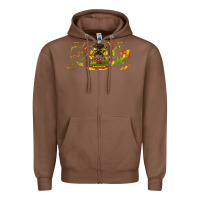 Chestnut juneteenth afro messy bun libbey glass Zipper Hoodie - HRA Design Shop
