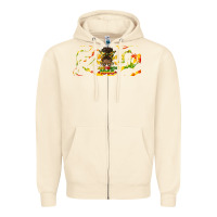Sandshell juneteenth afro messy bun libbey glass Zipper Hoodie - HRA Design Shop