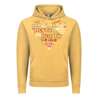Vintage Mustard mental health matters Vintage Hoodie - JahusDesignShop