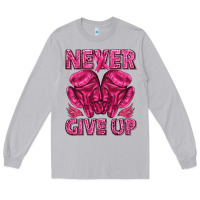 Moon Dust never give up cancer Long Sleeve Tee - texasbilliewilder
