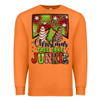 Carrot Christmas tree cake junkie Premium Sweatshirt - Jasminsmagicworld
