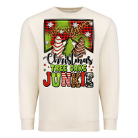 Sandshell Christmas tree cake junkie Premium Sweatshirt - Jasminsmagicworld