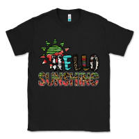 Black hello sunshine Classic Tee - SublimationCraftShop