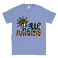 Colony Blue hello sunshine Classic Tee - SublimationCraftShop