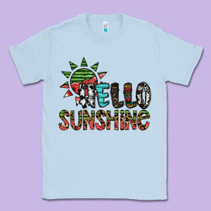 Hello Sunshine Classic Tee Designed By Sublimationcraftshop
