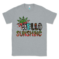 Heather Grey hello sunshine Classic Tee - SublimationCraftShop