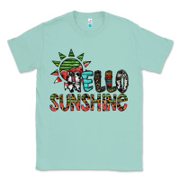 Seafoam hello sunshine Classic Tee - SublimationCraftShop