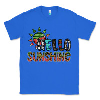 True Royal hello sunshine Classic Tee - SublimationCraftShop