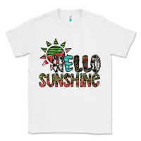 White hello sunshine Classic Tee - SublimationCraftShop