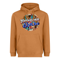 Meerkat american babe Heavyweight Hoodie - JahusDesignShop