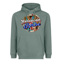 Sage american babe Heavyweight Hoodie - JahusDesignShop