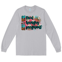 Moon Dust super tired super hungry super pregnant Long Sleeve Tee - Zillion Design Studio