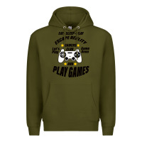 Army Green Escape Reality Premium Hoodie - Bettercallsaul