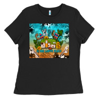 Black camping is my happy place Ladies Tee - AdoDesignShop