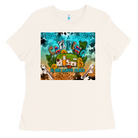 Bone camping is my happy place Ladies Tee - AdoDesignShop