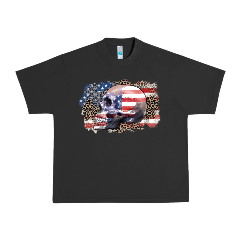 American Skull Urban Heavy Tee by Zillion Design Studio | Teevron