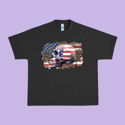 Urban Heavy Tee american skull