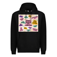 Black physical therapist daily affirmations Premium Hoodie - MaliasSmallBusiness