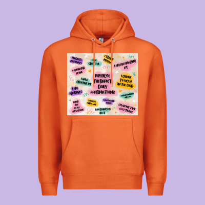 Physical Therapist Daily Affirmations Premium Hoodie Designed By Maliassmallbusiness