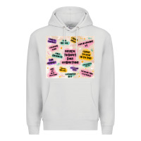 Dove Grey physical therapist daily affirmations Premium Hoodie - MaliasSmallBusiness