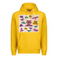 Lemon physical therapist daily affirmations Premium Hoodie - MaliasSmallBusiness