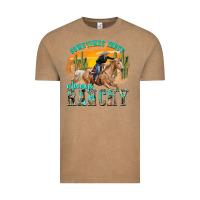 Vintage Coffee sometimes fancy always ranchy Vintage Tee - texasbilliewilder